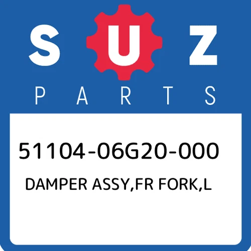 DAMPER ASSY, FRONT FORK LH | Includes Item(s) 3 - 24
