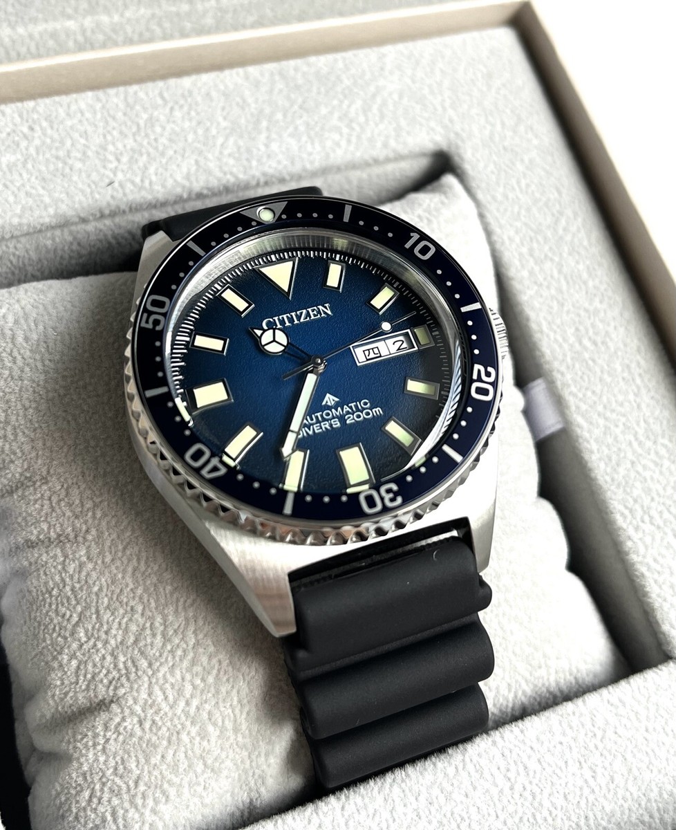 New! Citizen Promaster Watch * NY0129-07L Automatic Diver Blue