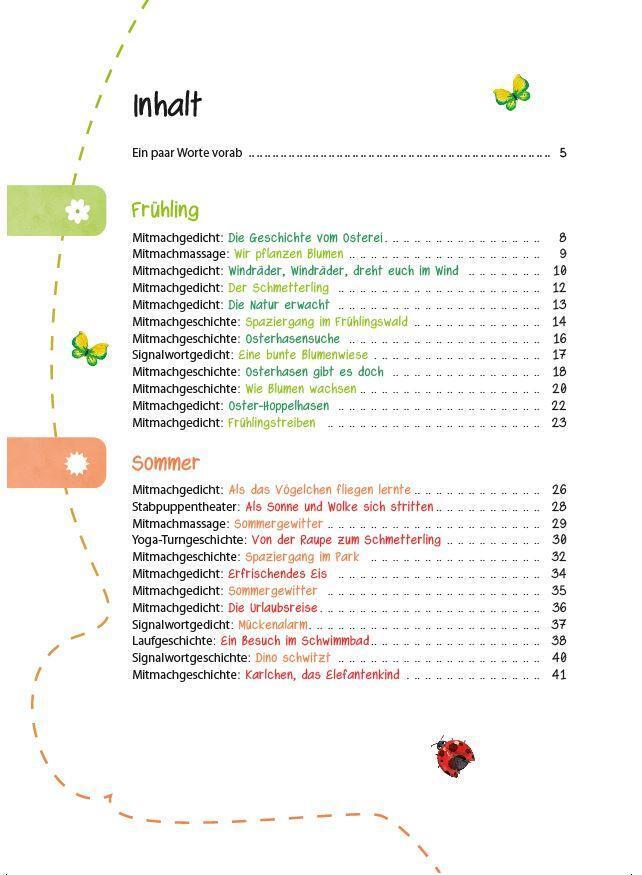 Thumbnail - Das Kita-jahreszeitenbuch Mitmachgeschichten & Mitmachgedichte |