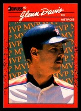 1990 Donruss #BC-21a Glenn Davis Bonus MVP's Free Shipping