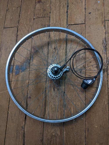 26" Schwinn Approved S2 Wheel Shimano Nexus 7-Speed Hub Shifter Phantom Panther