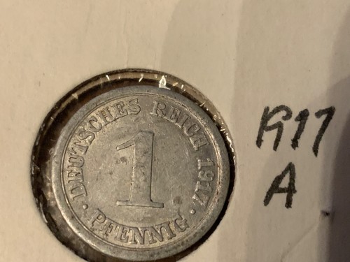 (1) 1917-A (3) 1917-F (1) 1917-G Germany 1 Pfennig - Picture 2 of 12