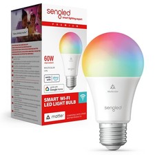 Image of LED Smart Light Bulb B22 Multicolour 60W, Works with Alexa/ Wi-Fi By Sengled X2