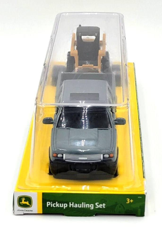 John Deere Pickup Hauling Skid Steer 13.5" TOMY - Image 4 of 4