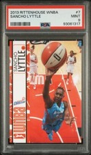 2013 Rittenhouse WNBA SANCHO LYTTLE PSA 9 Atlanta Dream Houston Cougars