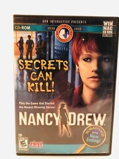 Nancy Drew: Secrets Can Kill (Windows/Mac CD-ROM, 2010) with Manual