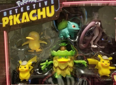 detective pikachu figure multipack