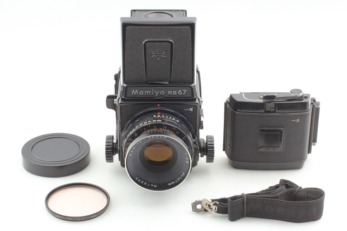 N. MINT W/ Strap] Mamiya RB67 Pro S film Camera Sekor 127mm