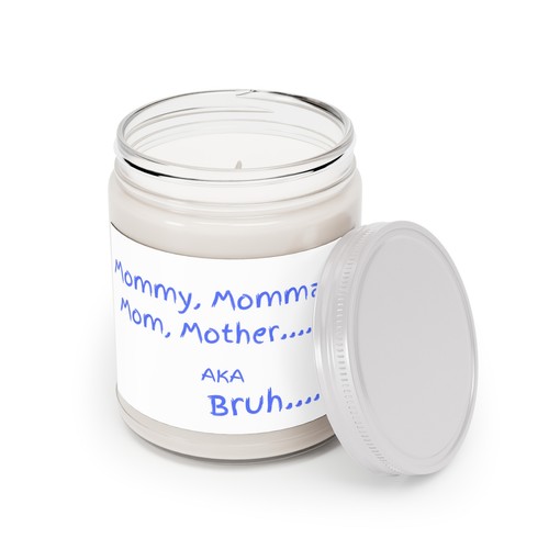 Sented Candle  AKA Bruh Mother's Day Present, Gift For Mom, Fun Gift Ideas 4 Her - Bild 1 von 21