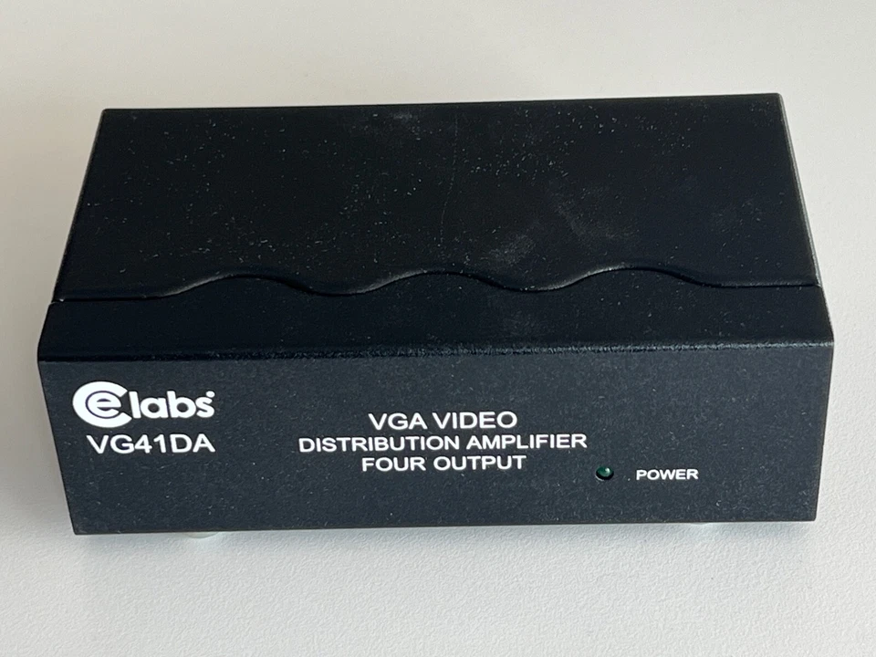 Ce Labs VG41DA VGA VIDEO DISTRIBUTION AMPLIFIER FOUR OUTPUT - Image 2 of 4