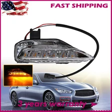 Front Bumper Fog Turn Signal Light Lamp Right Side For Infiniti Q50 Sport 14-20