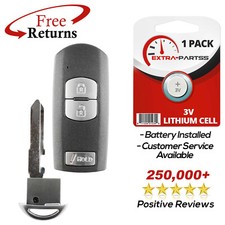 Remote Keyless Entry Smart Fob Key Replacement For Mazda 3b Wazske13d02