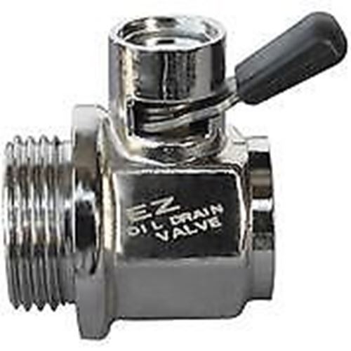 EZ Drain 1/2"-20 Oil Drain Valve With 90 Degree Adapter Chevy Impala El Camino