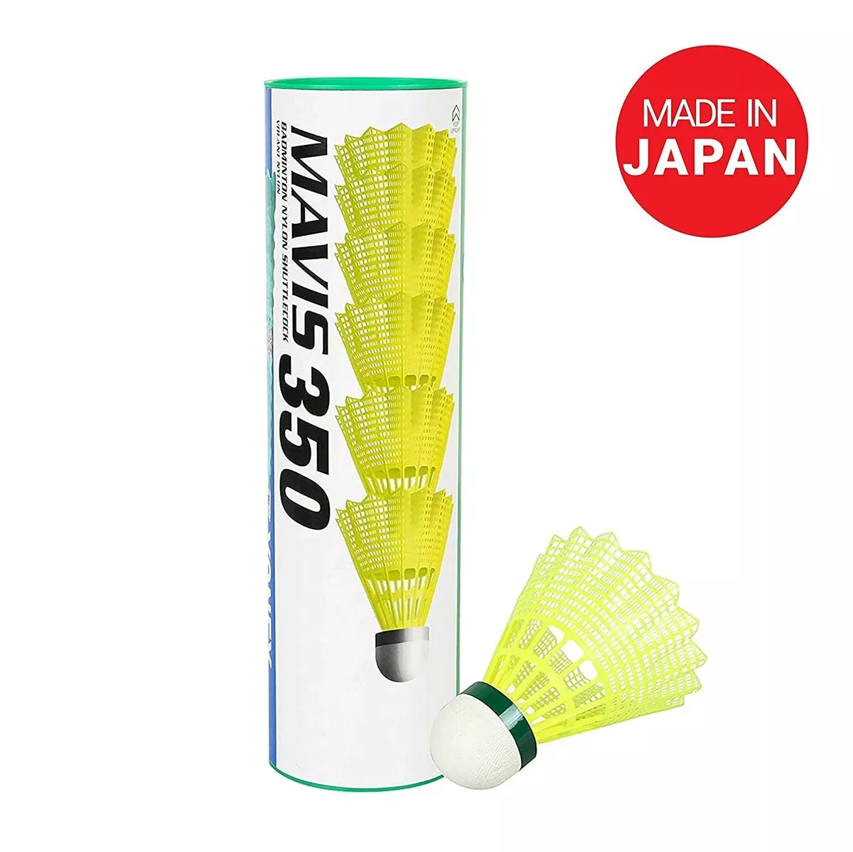 Pack of 6 shuttles Yonex Mavis 350 Nylon Shuttlecock FAST SHIP eBay