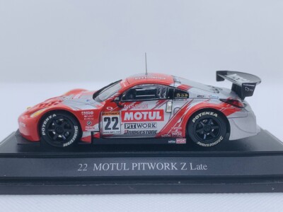 EBBRO NISSAN 22 MOTUL PITWORK Z 2004 silver red rare | eBay