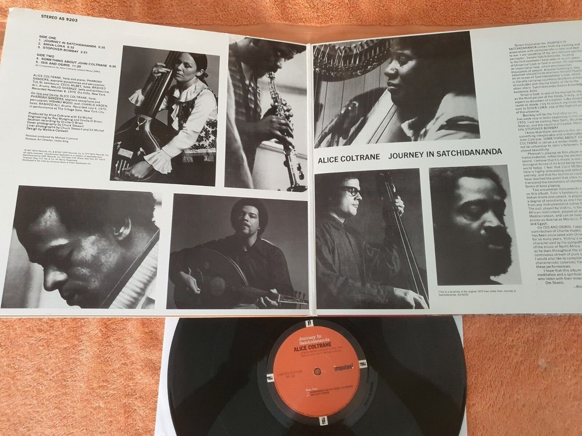 ALICE COLTRANE レコード　PHAROAH SANDERS Alice Coltrane With Pharoah Sanders - Journey in