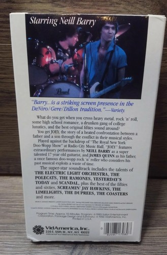 Joey Story Of A Rock'n'Roll Rebel 1985 VHS EXTREMELY RARE!! All Star Soundtrack - Picture 3 of 5