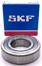 NEW SKF 6206 ZZ , METAL SHIELDED DEEP GROOVE BALL BEARING 30x62x16 mm