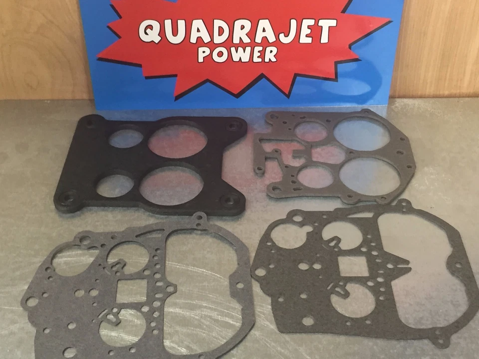 Kit de reconstrucción Quadrajet. Chevrolet 76-80, camioneta Chevy GMC 80-89 mejor kit disponible Foto 4 de 4