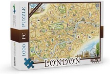 London 1000 Piece Jigsaw Puzzle Xplorer Maps New