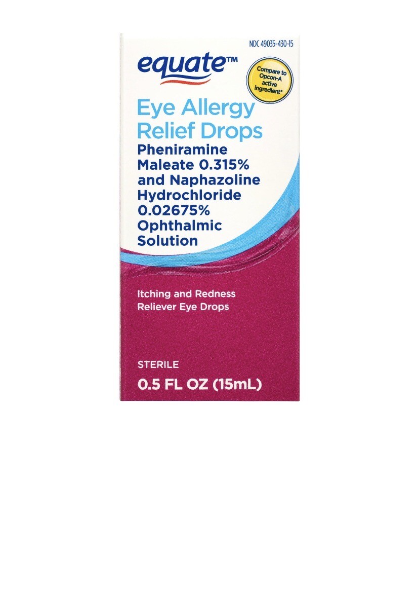 Equate Eye Allergy Relief Drops, 0.5 fl oz eBay