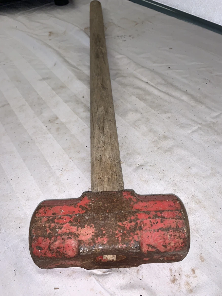 Good 8 Pound Sledge Hammer With 30 Wood Handle