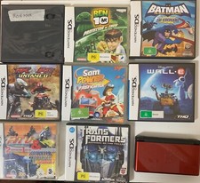 Nintendo DS Lite Bundle 8 Games - Great Condition No Charger