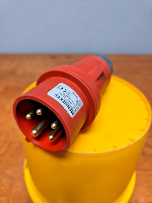 Mennekes 13510 Plug PowerTOP Xtra with ErgoCONTACT [IP44 16A 5P 400V] genuine