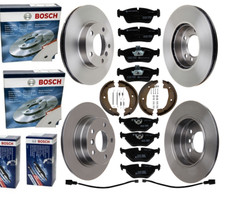 BOSCH Bremsen Set VORNE HINTEN mit Hbb Zubehör WK für Mercedes A Klasse W169