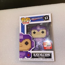 Funko Pop! 8-Bit Mega Man #13 Black Hole Bomb 2018 E3 Exclusive 