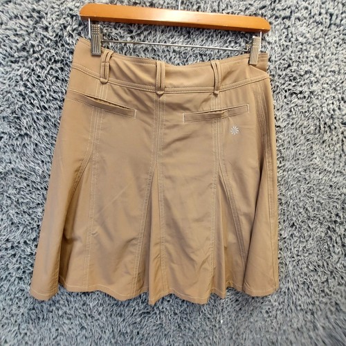Athleta Skort Damen 2 hellbraun Tennis Fitness Golf Rock Sporttaschen Damen - Bild 7 von 10