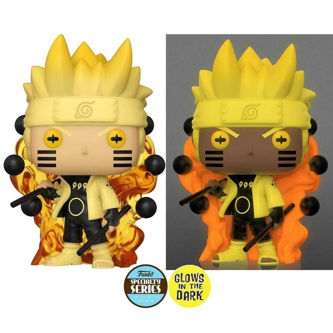 Figurine Funko Pop (Brille dans le noir) Naruto Six Chemins Sage