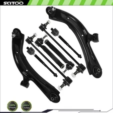 Control Arm w Ball Joints Tie Rod End Sway Bar For 15-18 Chevrolet City Express