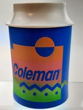 Vintage Coleman Koozie Kup Beverage Holder Blue Made In USA Free Shipping