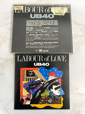 UB40 Labour Of Love CD WEST GERMANY BLUE FACE Virgin/DEP DEPCD5