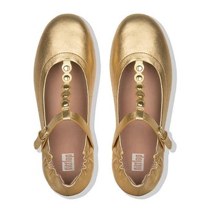 t bar ballet flats