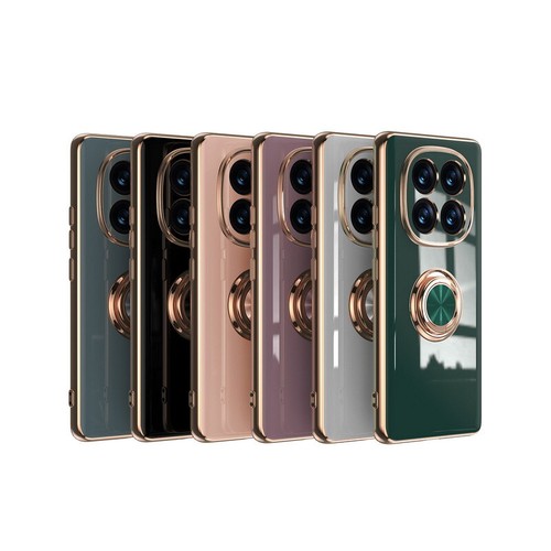 Case For Xiaomi 14T 13T Poco X6 Redmi Note 14 13 Pro Plating Ring Holder Cover - Picture 5 of 16