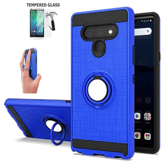 Phone Case For LG Reflect / K51 Case Shock Proof Ring-Stand-Holder-stand