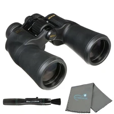 Nikon Aculon A211 12x50 Binoculars 8249 with Lens Pen and Lumintrail Cloth
