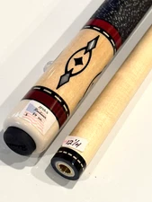 PECHAUER JP05-S JP5S POOL CUE WINE STAIN 12.25 MM NEW SHIPS FREE FREE CASE