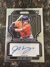 Jake Meyers RC 2022 Prizm Baseball Rookie Autograph Auto Base RA-ME
