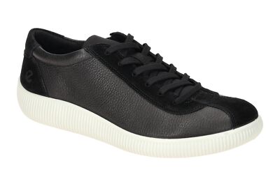 Ecco SOFT ZERO MEN`s Herrenschuhe - Sneakers - Halbschuhe schwarz Freizeit NEU