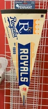 KANSAS CITY ROYALS EST 1969 ROLL UP FELT PREMIUM PENNANT 12"x30" NEW WINCRAFT 👀