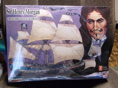 Lindberg Sir Henry Morgan pirate ship model kit  still sealed