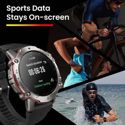 Amazfit - Falcon Smartwatch 32mm Titanium - Black