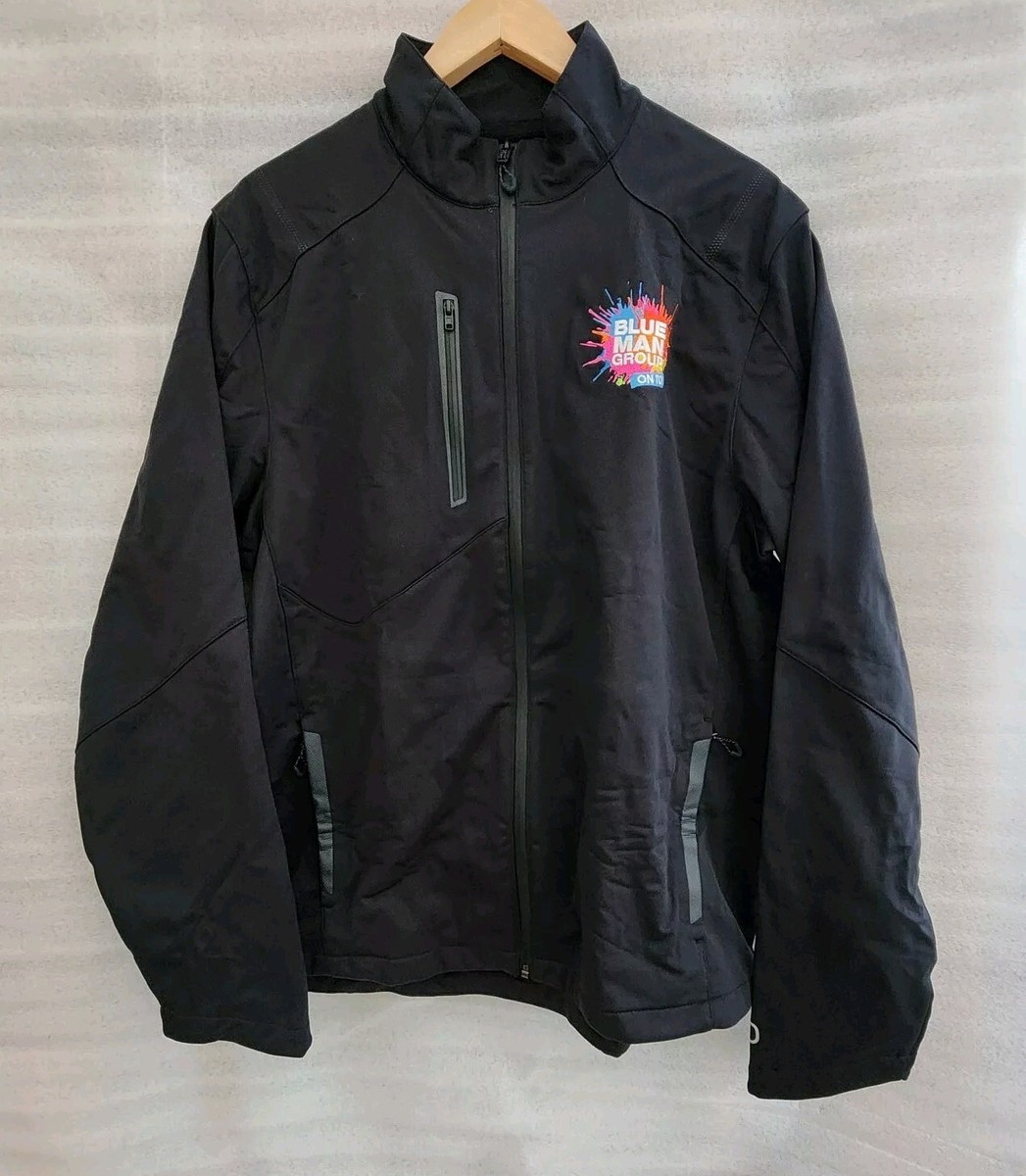 The Ennoy Professional TRACK JACKET【L】 Blue Man Group On Tour, OGIO Endurance Full Zip Black Jacket