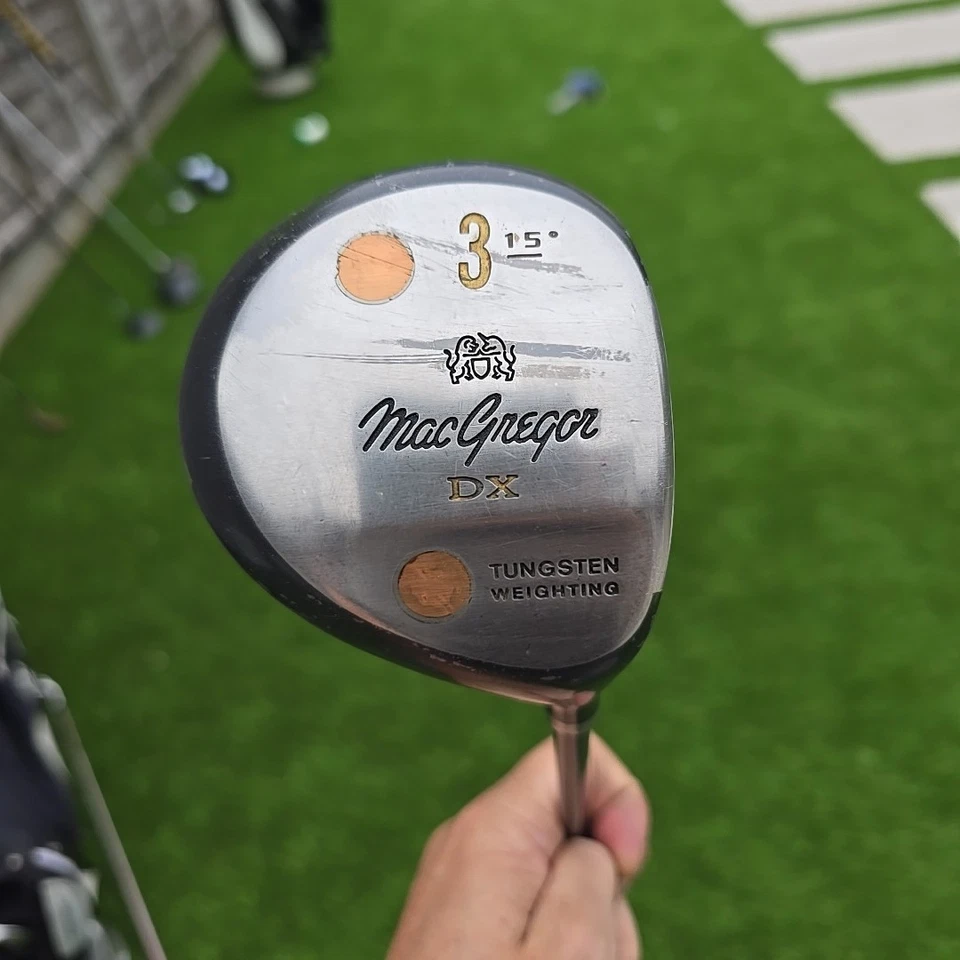 Macgregor DX 3 Wood, Men's R/H, Regular Flex, Graphite Shaft Headcover - Image 3 of 4