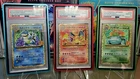 PSA10 25th Anniversary Charizard Blastoise Venusaur 001 002 003/025 Pokemon Card