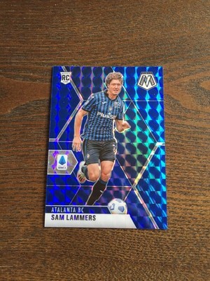 2020-21 Panini Mosaic Sam Lammers Rookie RC Blue 89/99 Netherlands Atalanta