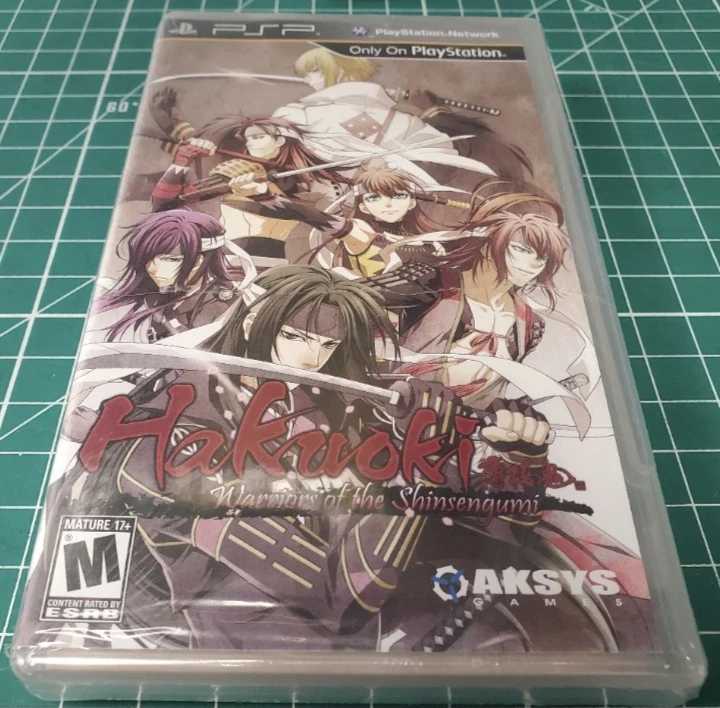 Hakuoki Warriors of the Shinsengumi (Sony PSP, 2013) W/Saito's scarf - Brand New - Image 3 of 4